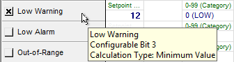Low Warning