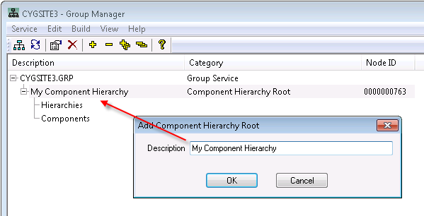 Add Component Hierarchy Root