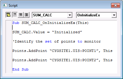Script view