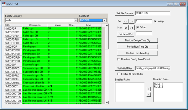 CxGrpGrid and FacNavBar Example