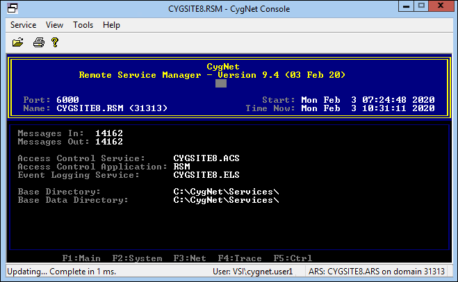 CygNet Console