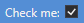 Canvas Check Box