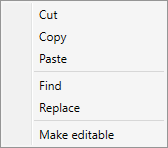 Script View Context Menu