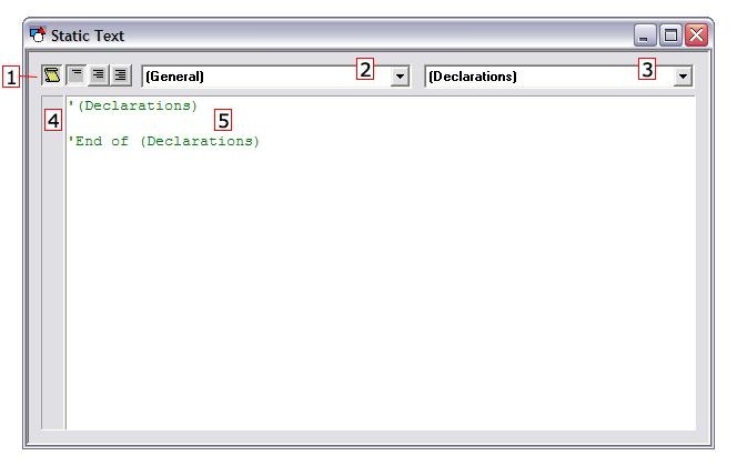 The Script Editor