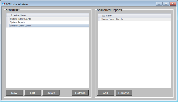 CAM Job Scheduler