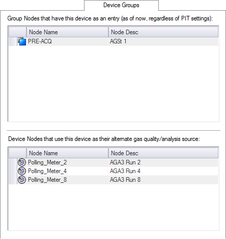 FMS Chromatograph Node Properties