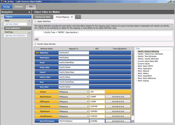Business Object Mappings