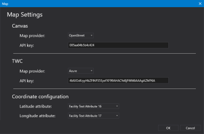 Configuring Map Settings