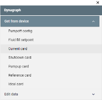 Dynagraph context menu — Get from device