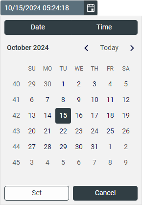 Date picker