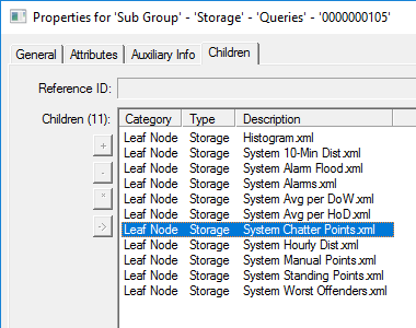 STORAGE Service Leaf Nodes
