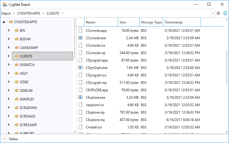 Folder View
