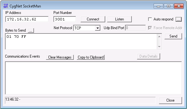 CygNet SocketMan utility