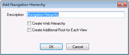 Add Navigation Hierarchy