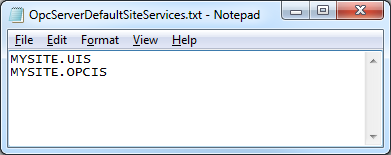 OpcServerDefaultSiteServices.txt