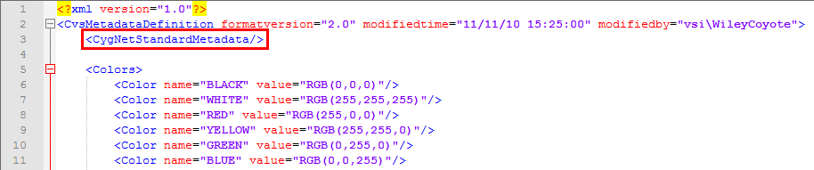 CVSMetadata.xml