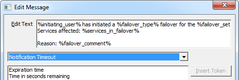 Notification Timeout