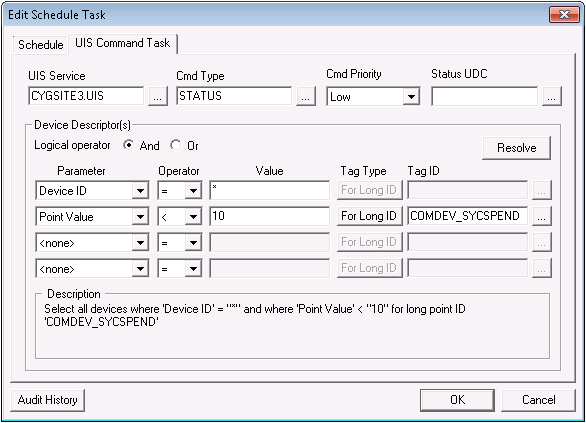 Continuous Polling Example