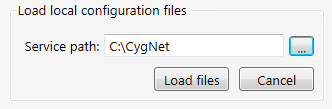 Load local configuration files