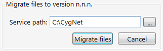 Migrate configuration files
