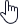 Mouse cursor hand