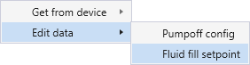 Dynagraph context menu — Edit data