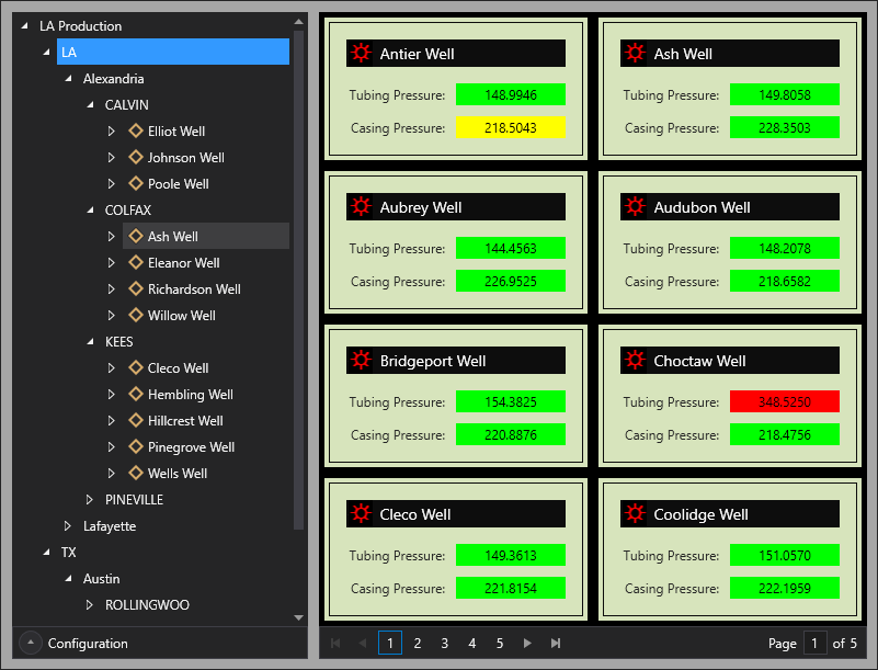 Object Container Control