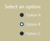 Canvas Radio Button