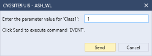 UIS Command Button - Prompt for Value