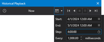 Historical Playback - Configuration