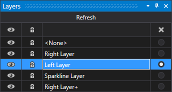 Layers pane