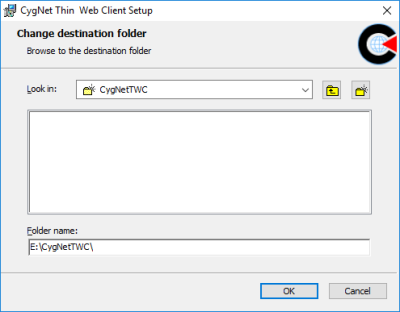 Change Destination Folder
